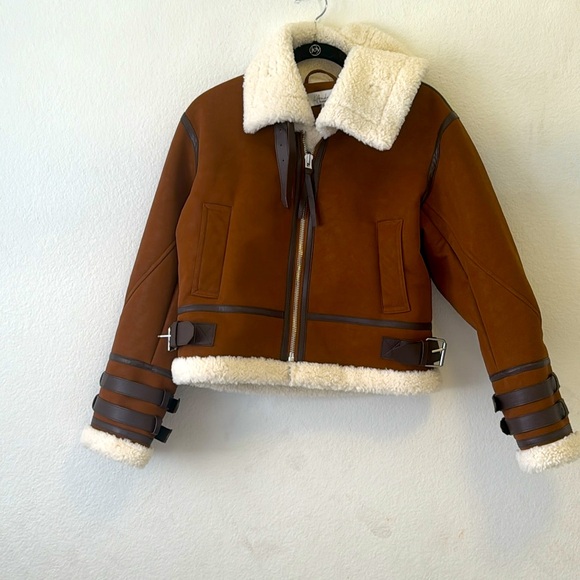L'Academie Brown and White Jacket - Picture 3 of 5